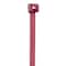 Panduit Cable Tie, 14-1/2 in L, 4 in Max Bundle Dia., Red, Nylon 6/6, 50 lb Strength, 1000 PK PRT4S-M2 - alternate 3